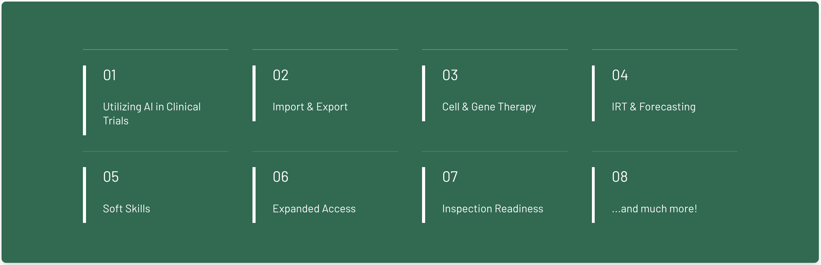 GCSG US Conference 2024_Key Topics