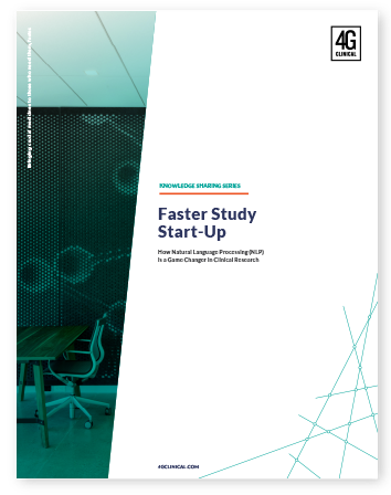 Faster Study Start-Up